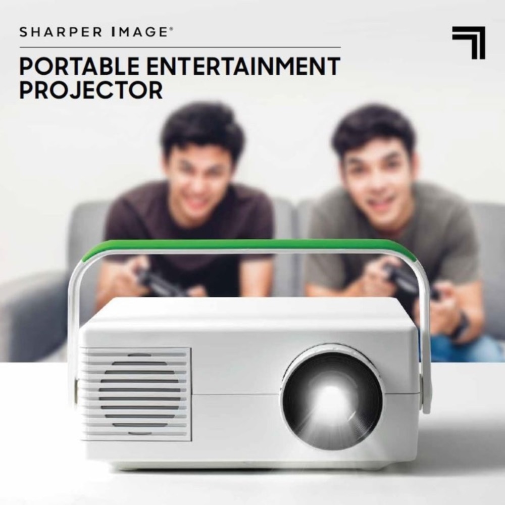 Sharper Image Portable Entertainment Projector